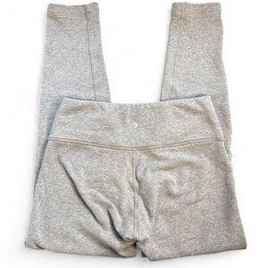 Lululemon Wunder Under Lounge Pants | Heather Grey | Fleece-Lined | High Rise